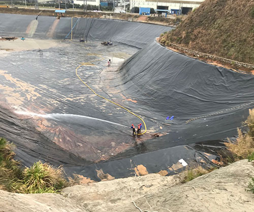 礼泉废水池清理
